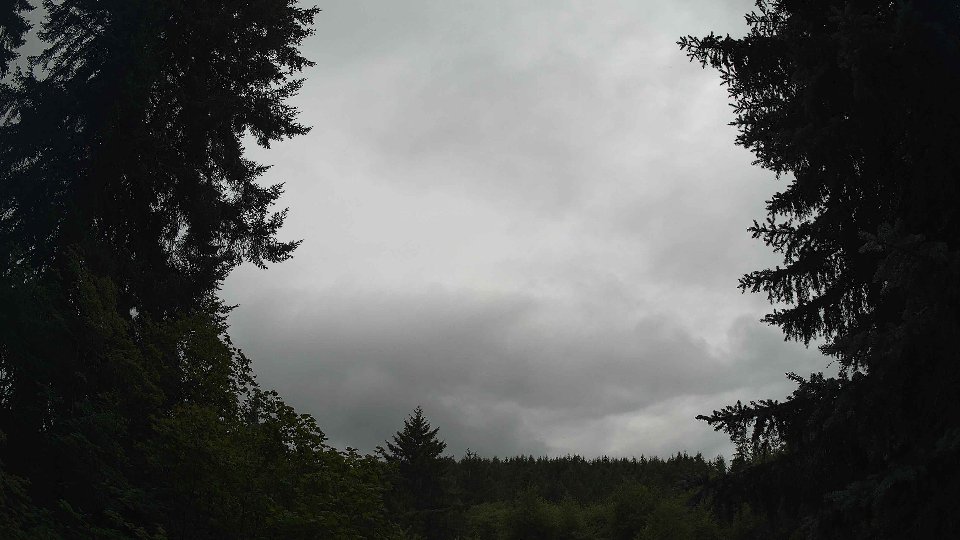 Pacific Northwest skyline timelapse frame from Jul 16th, 2026 at 4:45 PM