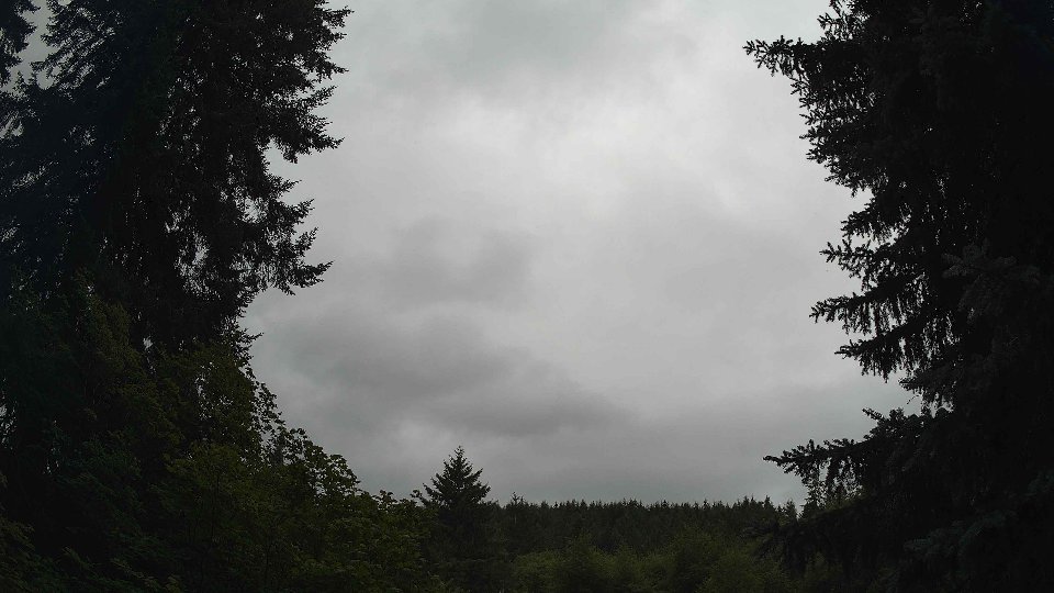 Pacific Northwest skyline timelapse frame from Jul 16th, 2026 at 5:00 PM