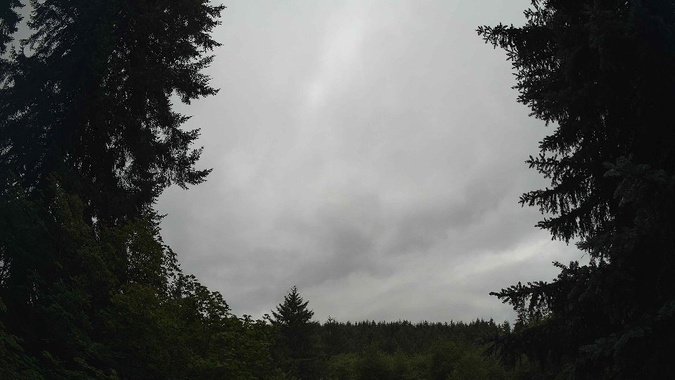 Pacific Northwest skyline timelapse frame from Jul 16th, 2026 at 5:45 PM