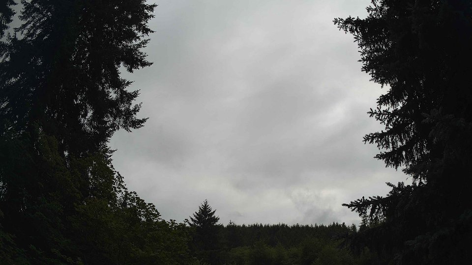 Pacific Northwest skyline timelapse frame from Jul 16th, 2026 at 6:45 PM