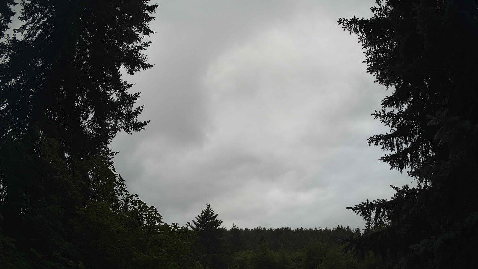 Pacific Northwest skyline timelapse frame from Jul 16th, 2026 at 7:45 PM