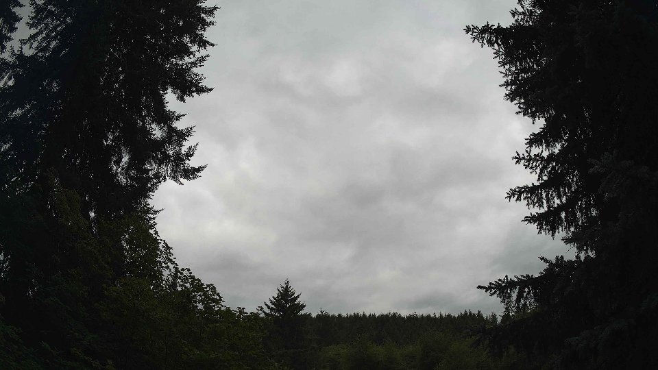 Pacific Northwest skyline timelapse frame from Jul 17th, 2026 at 8:45 AM