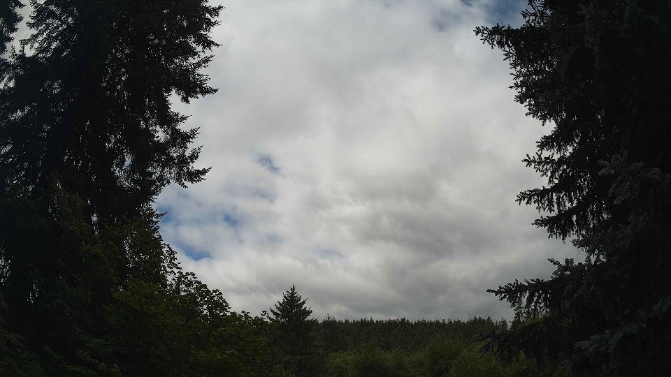 Pacific Northwest skyline timelapse frame from Jul 17th, 2026 at 10:45 AM