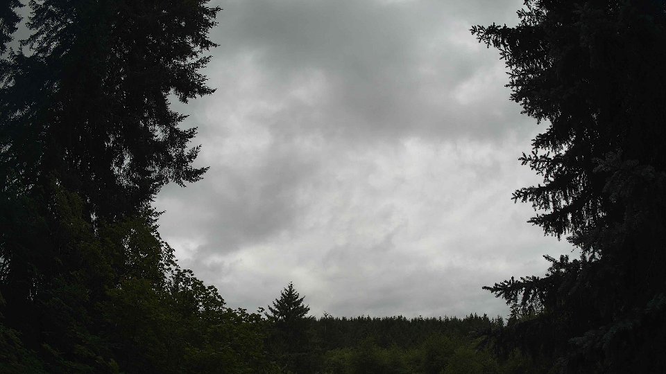 Pacific Northwest skyline timelapse frame from Jul 17th, 2026 at 12:00 PM