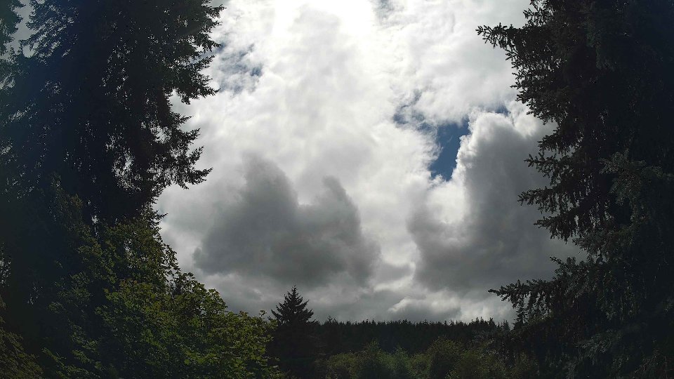 Pacific Northwest skyline timelapse frame from Jul 17th, 2026 at 2:45 PM