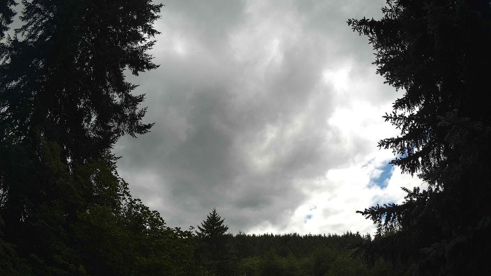 Pacific Northwest skyline timelapse frame from Jul 17th, 2026 at 3:00 PM