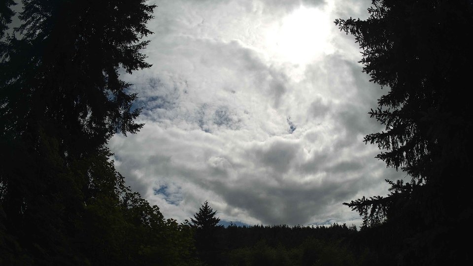 Pacific Northwest skyline timelapse frame from Jul 17th, 2026 at 4:00 PM