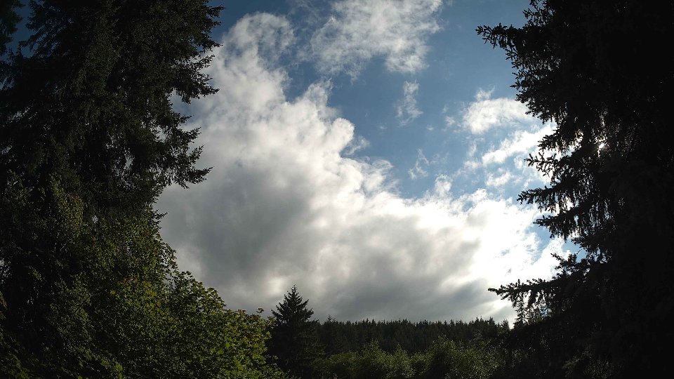 Pacific Northwest skyline timelapse frame from Jul 17th, 2026 at 5:45 PM