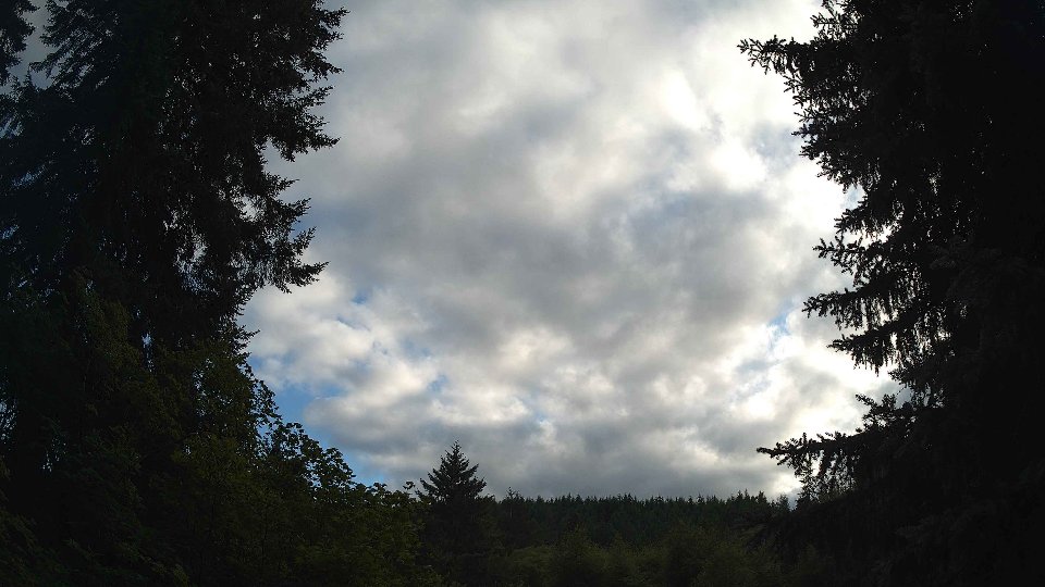 Pacific Northwest skyline timelapse frame from Jul 17th, 2026 at 7:15 PM