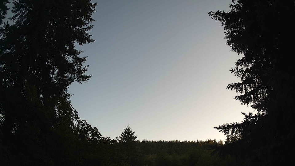 Pacific Northwest skyline timelapse frame from Jul 17th, 2026 at 8:15 PM