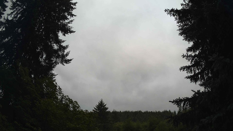 Pacific Northwest skyline timelapse frame from Jul 18th, 2026 at 5:45 AM