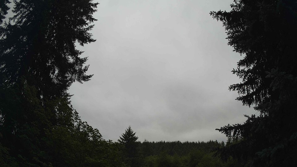 Pacific Northwest skyline timelapse frame from Jul 18th, 2026 at 7:45 AM