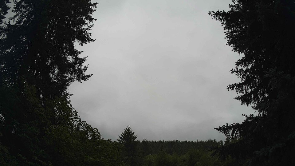Pacific Northwest skyline timelapse frame from Jul 18th, 2026 at 8:00 AM