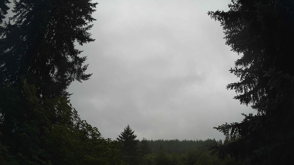 Pacific Northwest skyline timelapse frame from Jul 18th, 2026 at 8:15 AM