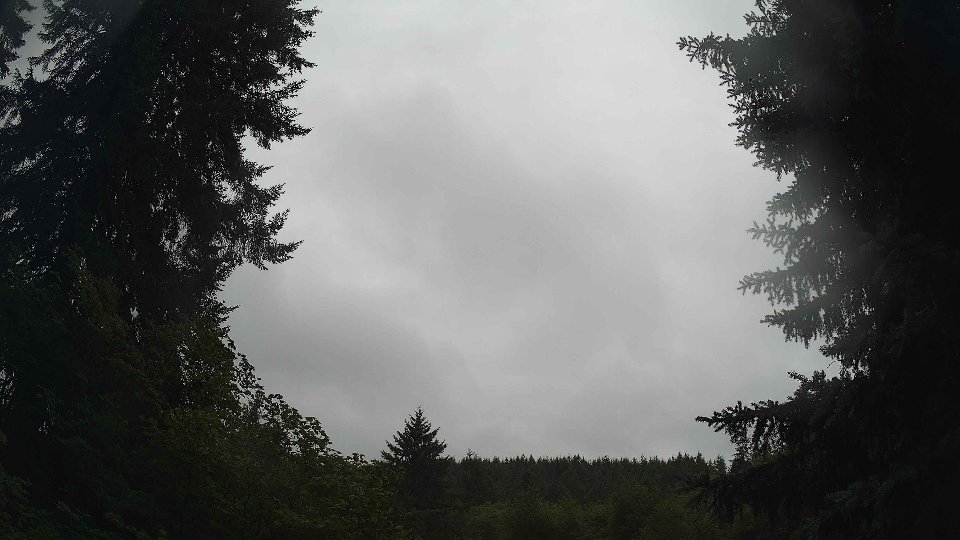 Pacific Northwest skyline timelapse frame from Jul 18th, 2026 at 8:30 AM