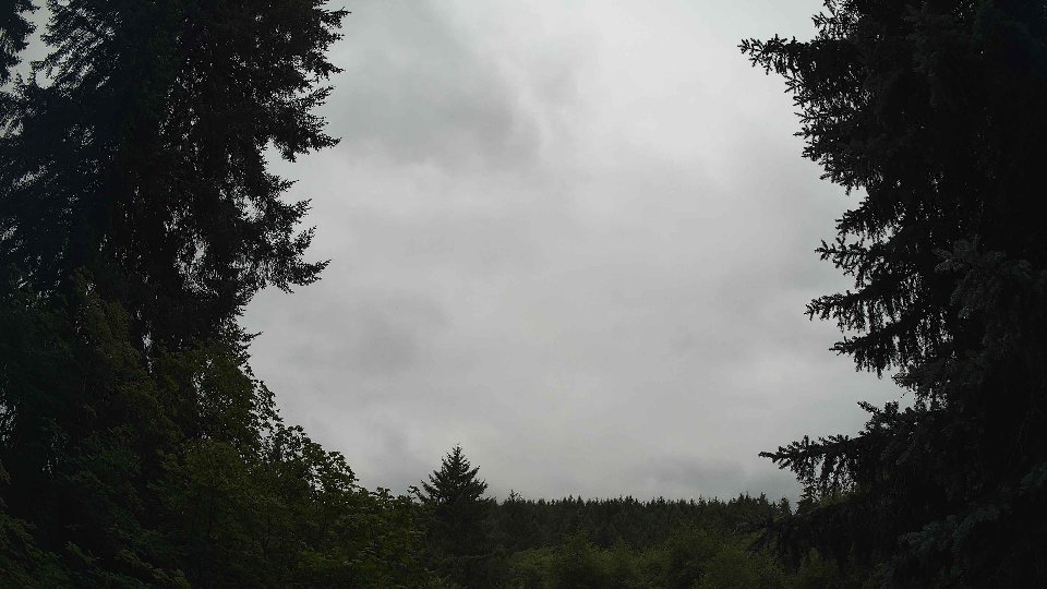 Pacific Northwest skyline timelapse frame from Jul 18th, 2026 at 10:45 AM
