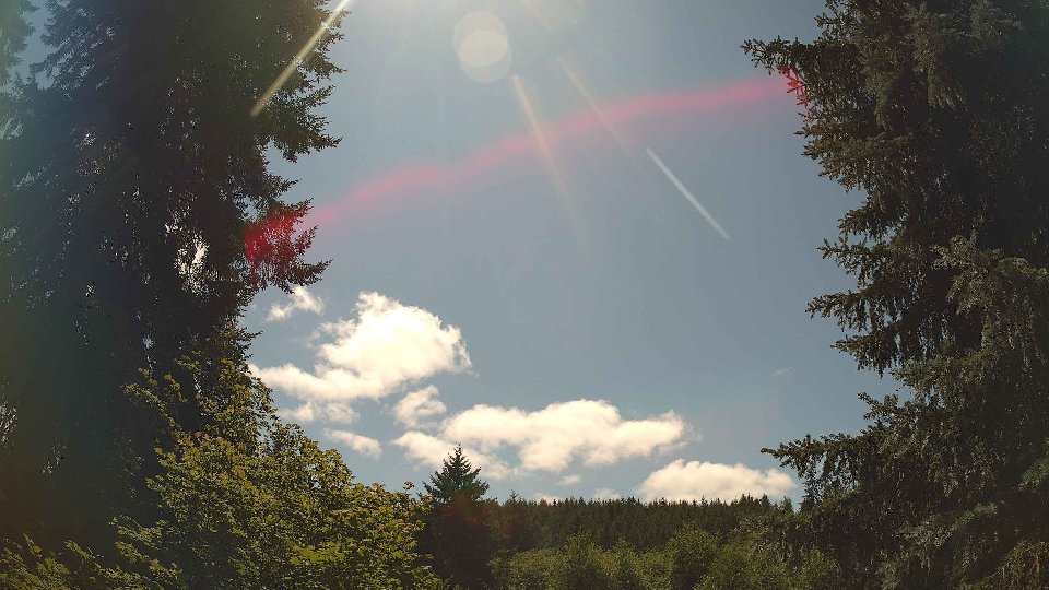 Pacific Northwest skyline timelapse frame from Jul 18th, 2026 at 2:15 PM