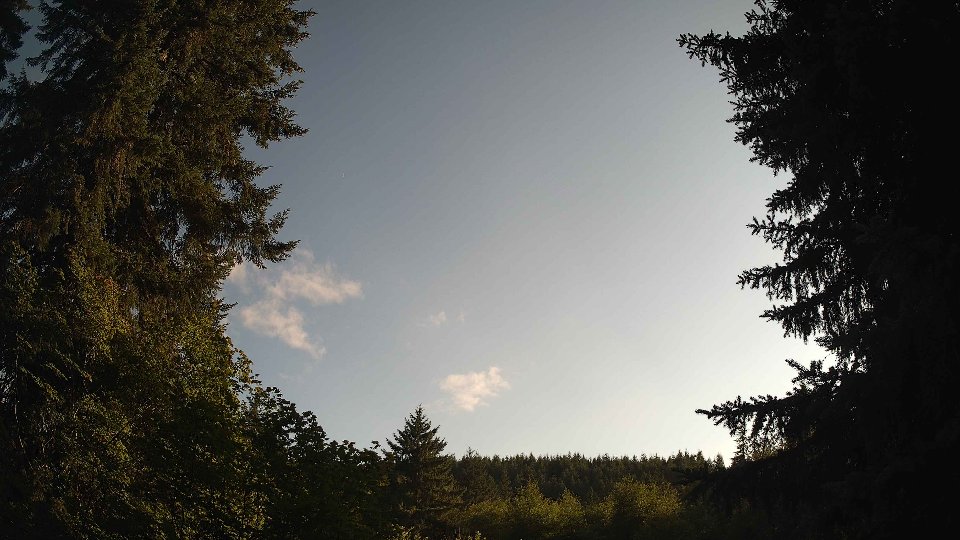 Pacific Northwest skyline timelapse frame from Jul 18th, 2026 at 7:00 PM