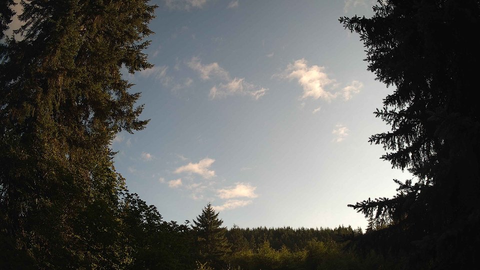 Pacific Northwest skyline timelapse frame from Jul 18th, 2026 at 7:15 PM