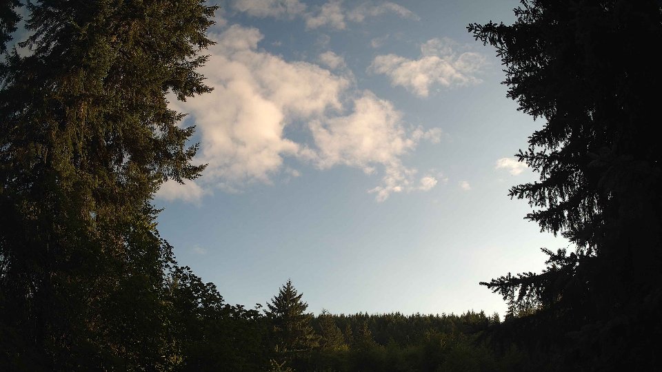 Pacific Northwest skyline timelapse frame from Jul 18th, 2026 at 7:30 PM