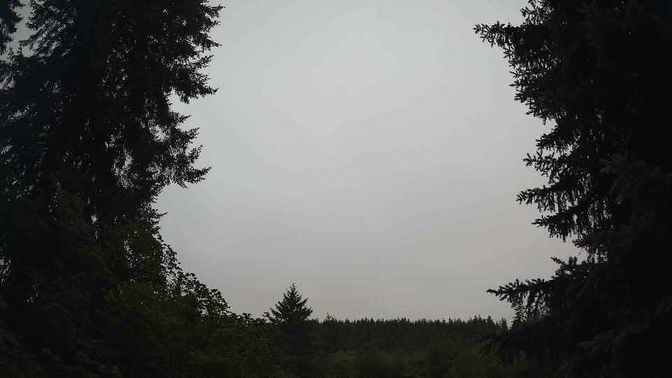 Pacific Northwest skyline timelapse frame from Jul 19th, 2026 at 6:00 AM