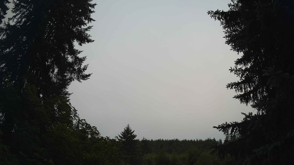 Pacific Northwest skyline timelapse frame from Jul 19th, 2026 at 6:45 AM