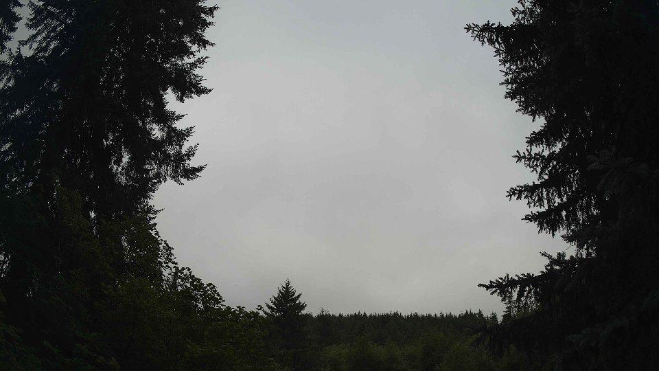 Pacific Northwest skyline timelapse frame from Jul 19th, 2026 at 8:45 AM