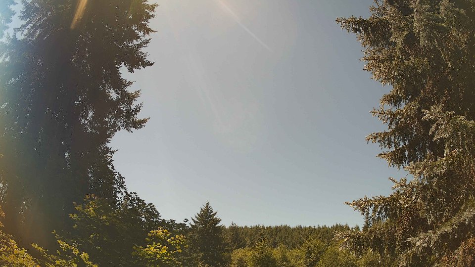 Pacific Northwest skyline timelapse frame from Jul 19th, 2026 at 12:45 PM