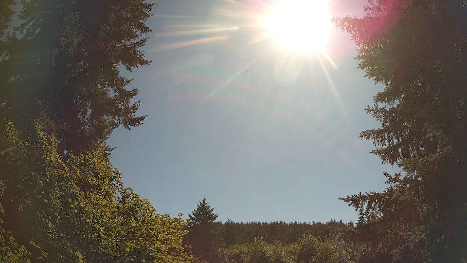 Pacific Northwest skyline timelapse frame from Jul 19th, 2026 at 4:00 PM