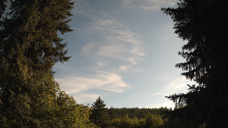 Pacific Northwest skyline timelapse frame from Jul 19th, 2026 at 6:30 PM