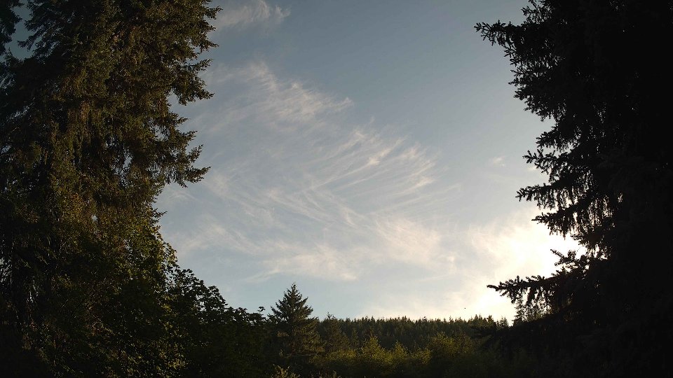 Pacific Northwest skyline timelapse frame from Jul 19th, 2026 at 7:15 PM