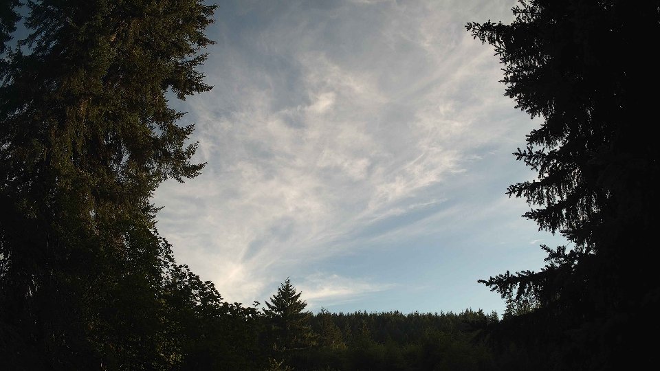 Pacific Northwest skyline timelapse frame from Jul 19th, 2026 at 7:30 PM