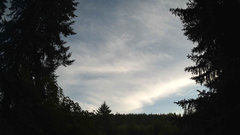 Pacific Northwest skyline timelapse frame from Jul 19th, 2026 at 8:15 PM
