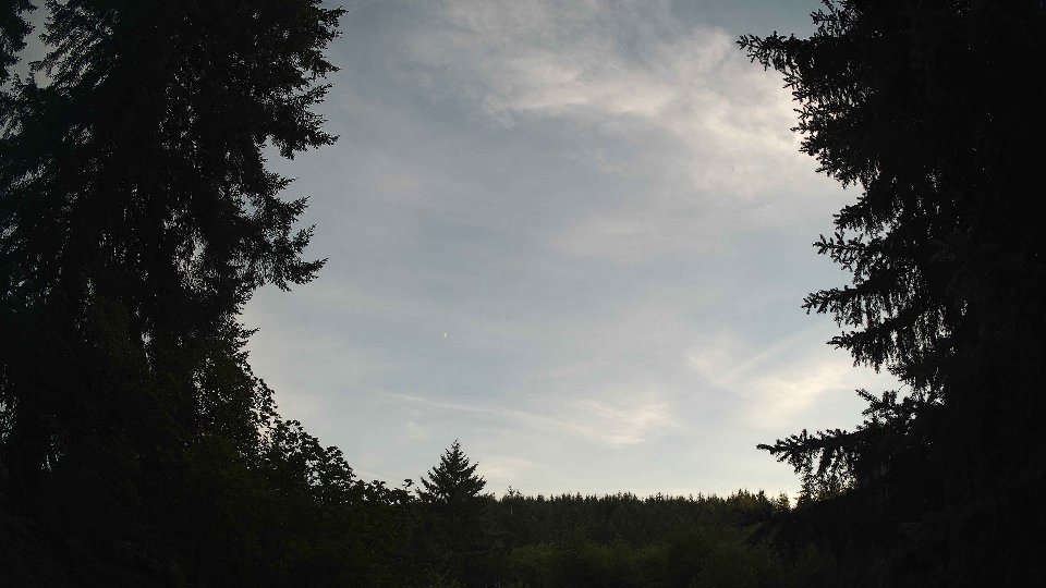 Pacific Northwest skyline timelapse frame from Jul 19th, 2026 at 8:30 PM