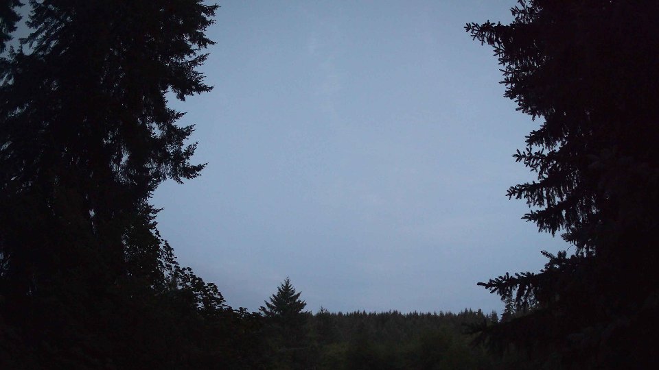 Pacific Northwest skyline timelapse frame from Jul 20th, 2026 at 5:15 AM