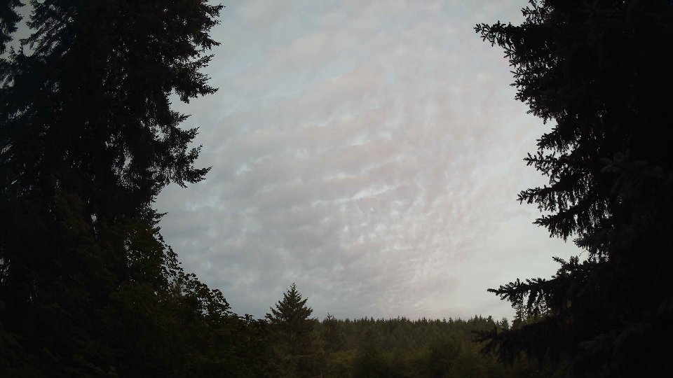 Pacific Northwest skyline timelapse frame from Jul 20th, 2026 at 5:30 AM