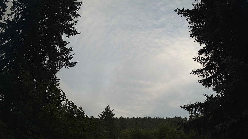 Pacific Northwest skyline timelapse frame from Jul 20th, 2026 at 6:30 AM