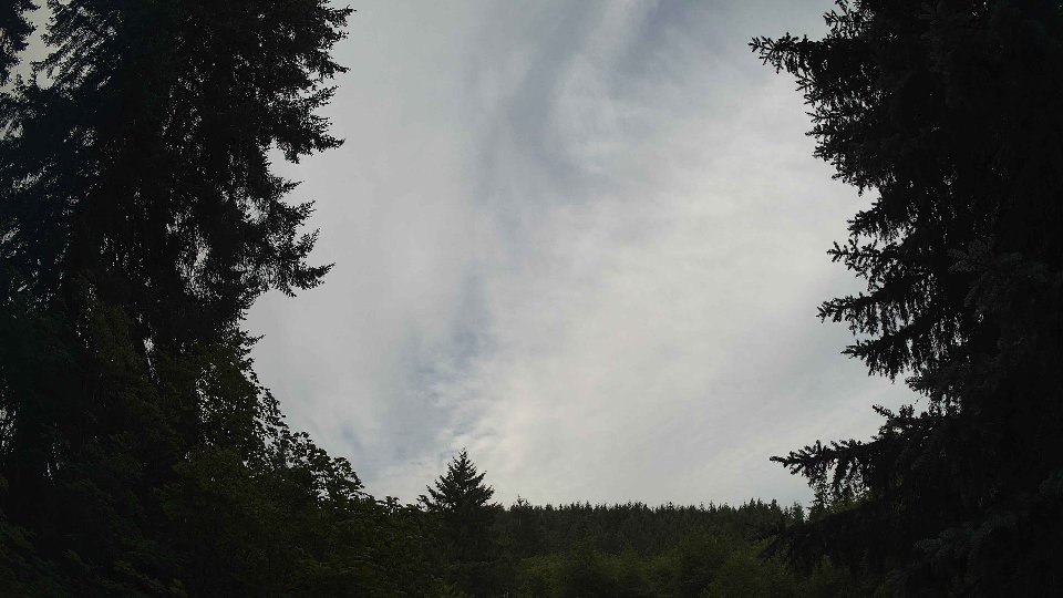 Pacific Northwest skyline timelapse frame from Jul 20th, 2026 at 8:15 AM