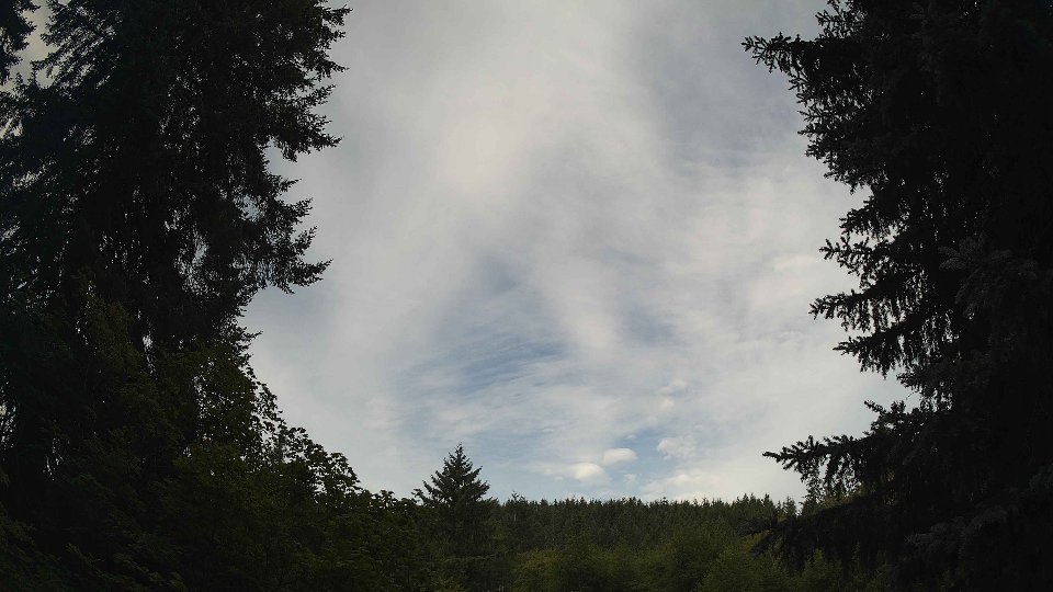 Pacific Northwest skyline timelapse frame from Jul 20th, 2026 at 9:00 AM