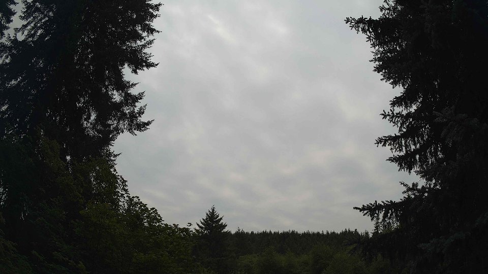 Pacific Northwest skyline timelapse frame from Jul 20th, 2026 at 1:00 PM
