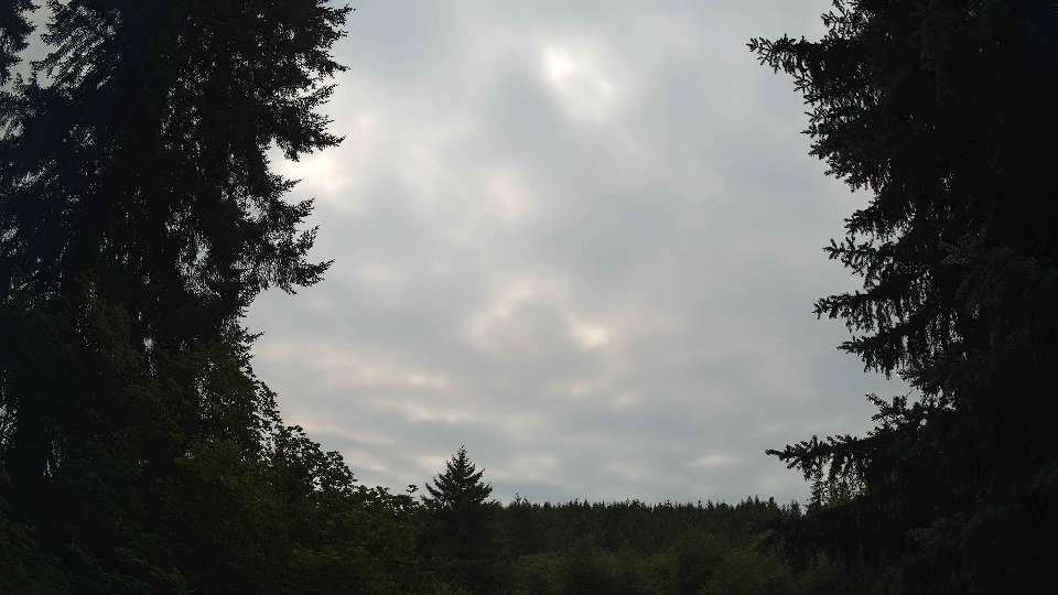 Pacific Northwest skyline timelapse frame from Jul 20th, 2026 at 2:15 PM
