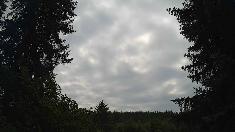 Pacific Northwest skyline timelapse frame from Jul 20th, 2026 at 3:00 PM