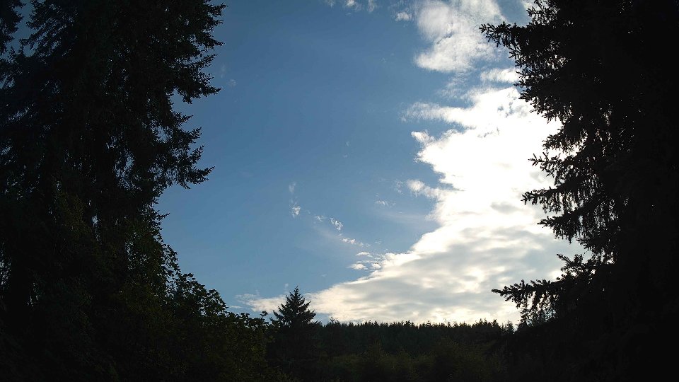Pacific Northwest skyline timelapse frame from Jul 20th, 2026 at 6:30 PM
