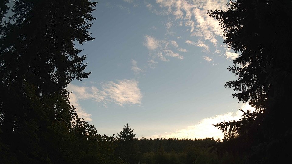 Pacific Northwest skyline timelapse frame from Jul 20th, 2026 at 7:30 PM