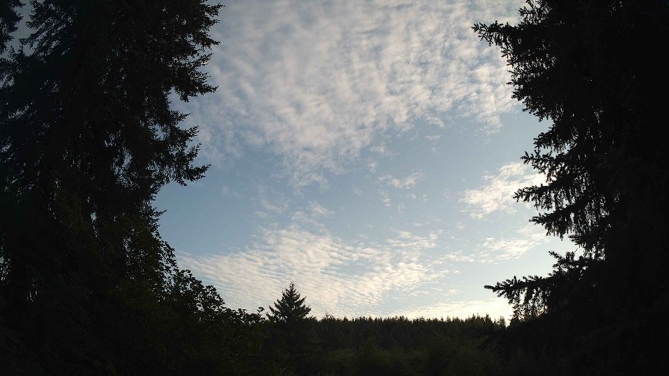 Pacific Northwest skyline timelapse frame from Jul 20th, 2026 at 8:00 PM