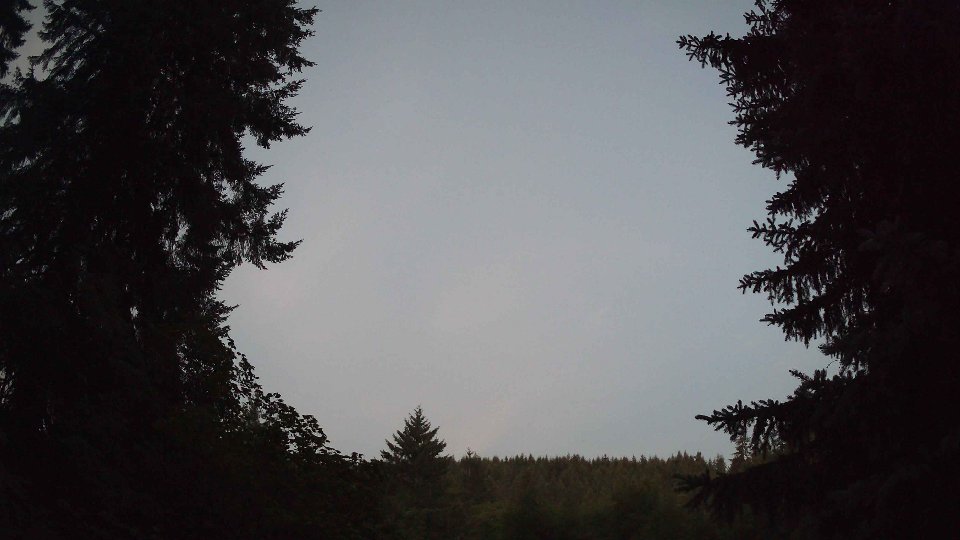 Pacific Northwest skyline timelapse frame from Jul 21st, 2026 at 5:15 AM