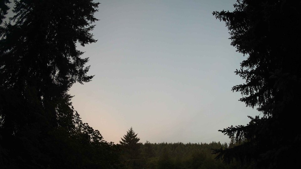 Pacific Northwest skyline timelapse frame from Jul 21st, 2026 at 5:30 AM