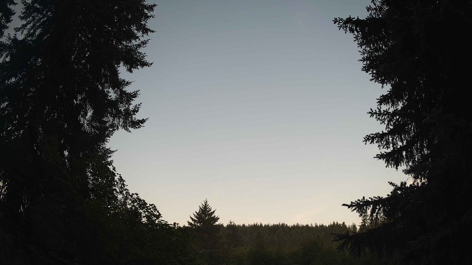 Pacific Northwest skyline timelapse frame from Jul 21st, 2026 at 6:00 AM