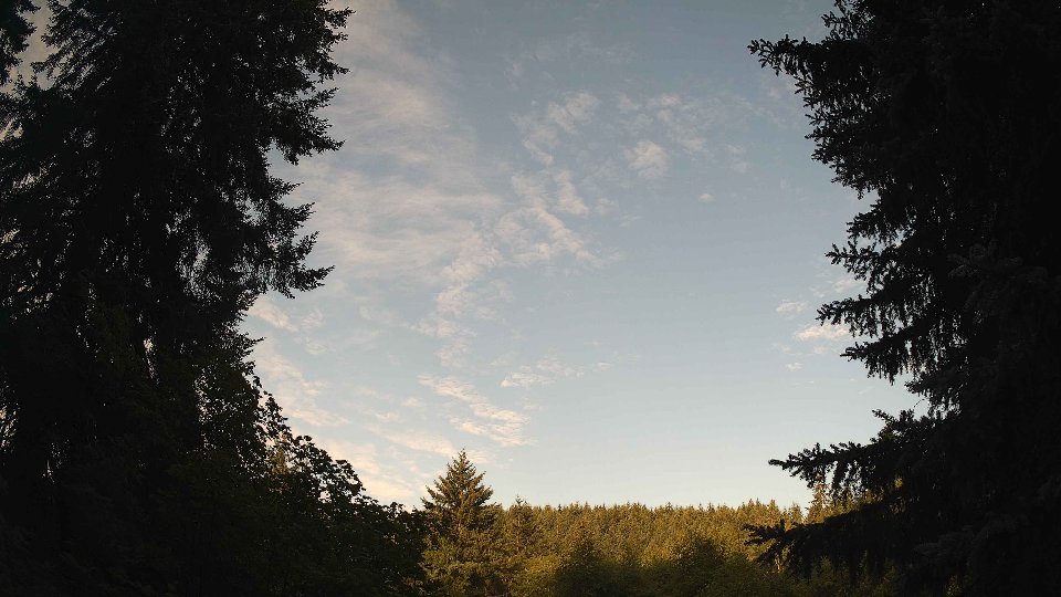 Pacific Northwest skyline timelapse frame from Jul 21st, 2026 at 7:15 AM
