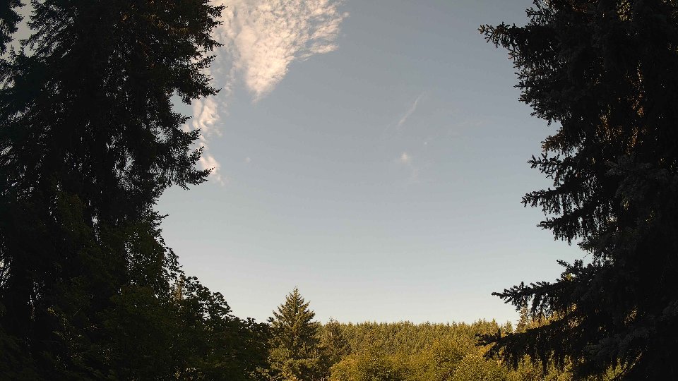 Pacific Northwest skyline timelapse frame from Jul 21st, 2026 at 9:30 AM